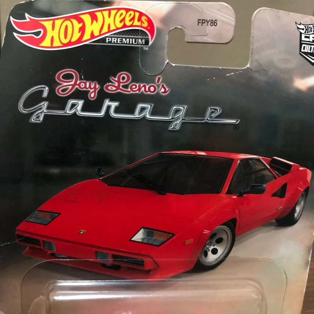 2022 Hot Wheels Premium Jay Leno's Garage 4/5 LAMBORGHINI COUNTACH LP 5000 QV